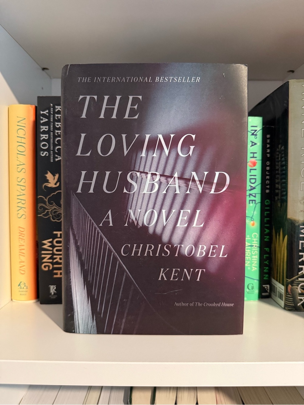 'The Loving Husband' - Dark Plum Hardcover Novel